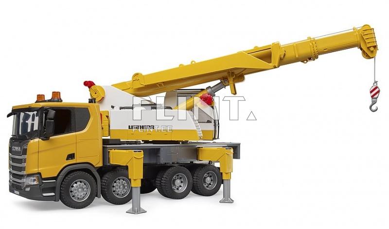Nosturiauto Scania Super 560R (62x18,5x27cm) Bruder Nosturiauto Scania Super 560R (62x18,5x27cm) Bruder