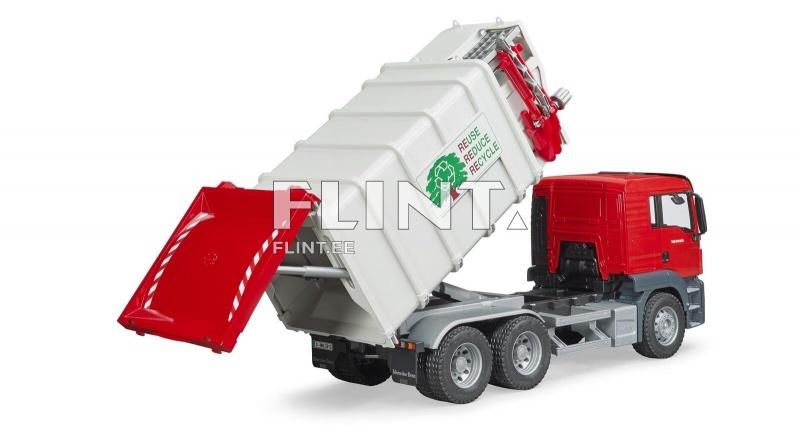 Roska-auto MAN TGS (54x19x25,7m) Bruder Roska-auto MAN TGS (54x19x25,7m) Bruder