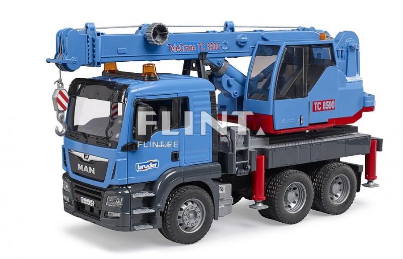 Nosturi kone MAN TGS (52,2x18x28,2cm) Bruder Nosturi kone MAN TGS (52,2x18x28,2cm) Bruder
