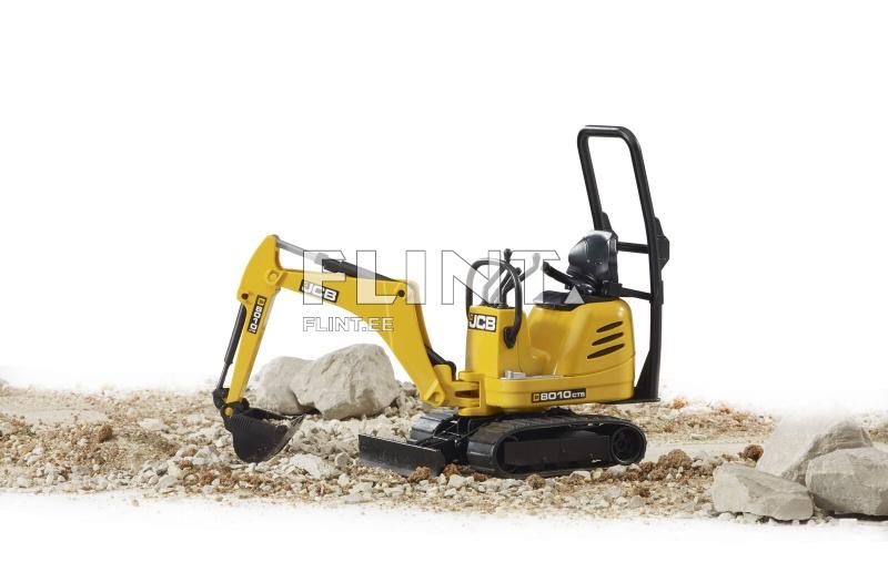 Ekskavaator JCB 8010 CTS (13,5x6,3x13,5cm) Bruder Ekskavaator JCB 8010 CTS (13,5x6,3x13,5cm) Bruder