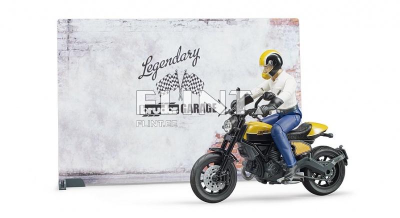 Moottoripyörähuolto Scrambler Ducati Full Throttle (14,5x6,5x8,5cm) Bruder Moottoripyörähuolto Scrambler Ducati Full Throttle (14,5x6,5x8,5cm) Bruder