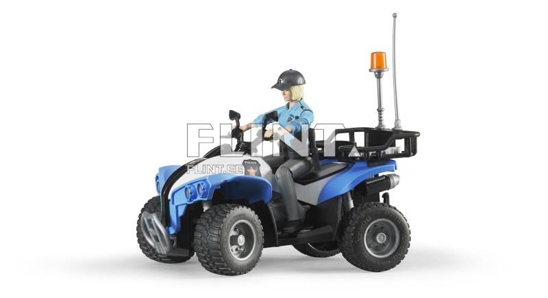 Mönkijä ja poliisi (16x9,3x9,3cm) Bruder Mönkijä ja poliisi (16x9,3x9,3cm) Bruder