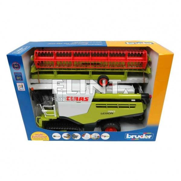 Puimuri Claas Lexion 780 Terra Trac (60x47x23,5cm) Bruder Puimuri Claas Lexion 780 Terra Trac (60x47x23,5cm) Bruder