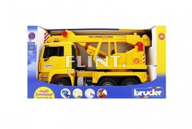 Nosturiauto MAN (42,5x17,5x24,2cm) Bruder