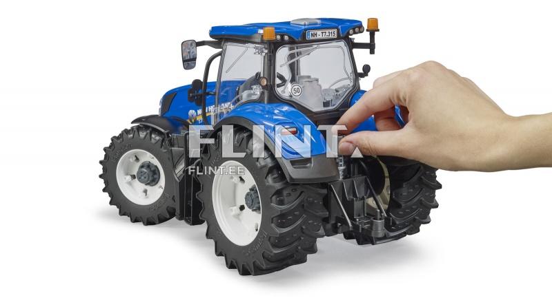 Traktori New Holland T7.315 (36x17,5x20,5cm) Bruder Traktori New Holland T7.315 (36x17,5x20,5cm) Bruder