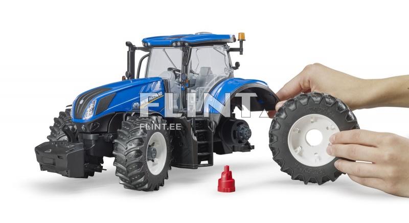 Traktori New Holland T7.315 (36x17,5x20,5cm) Bruder Traktori New Holland T7.315 (36x17,5x20,5cm) Bruder
