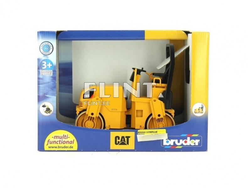 Twin vibrating roller Caterpillar (18x9,2x17,5cm) Bruder