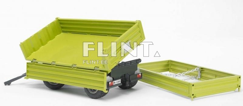 Perävaunu kolmikaatokipillä Fliegl (47,9x18,1x18,9cm) Bruder Perävaunu kolmikaatokipillä Fliegl (47,9x18,1x18,9cm) Bruder