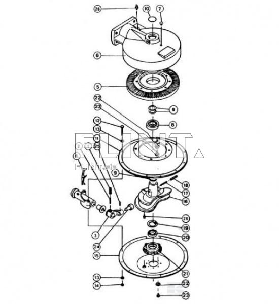 Bevel gear KUHN 57705500