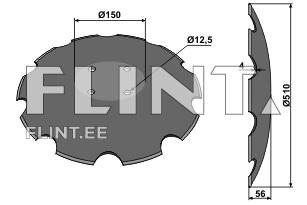 Levy Pöttinger 510x4mm (85041023) Levy Pöttinger 510x4mm (85041023)