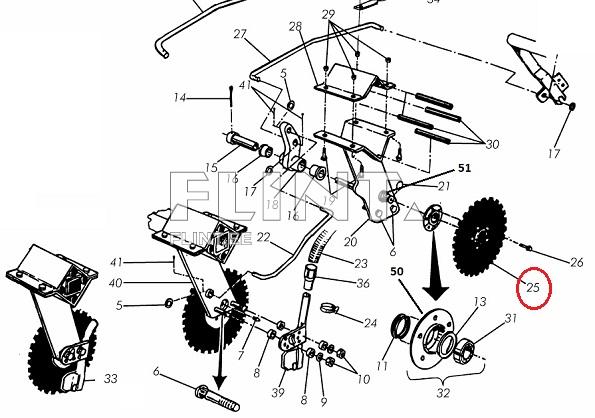 Seed drill disc Väderstad 410x5 - 451371
