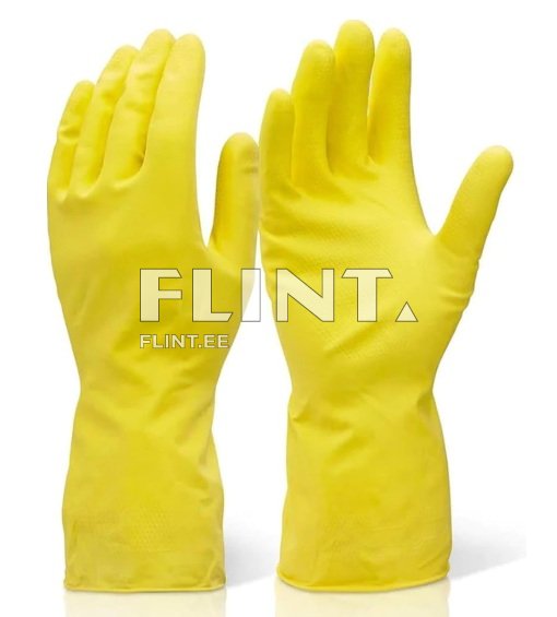 Household gloves long sleeve, size M