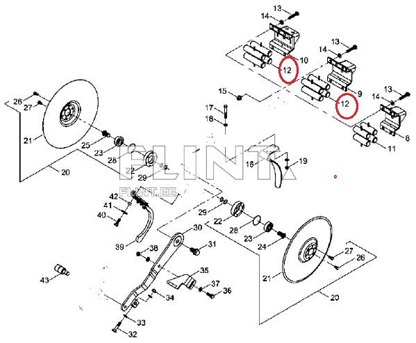 Kummileevendi HORSCH 00200166 (28x120mm)