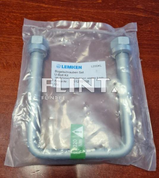 U-klamber M16 (110x92xH142mm) LEMKEN RUBIN 51210108 originaal