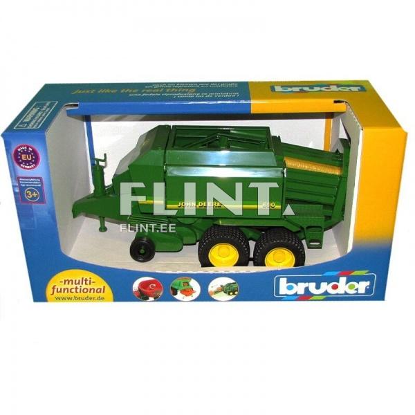 Kanttipaalaaja John Deere (39x14,5x16cm) Bruder Kanttipaalaaja John Deere (39x14,5x16cm) Bruder