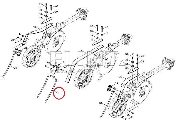 Tasanduspii HORSCH 23250303 Tasanduspii HORSCH 23250303