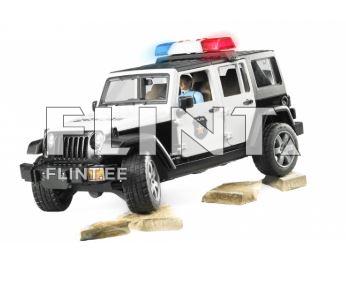 Poliisiauto Jeep Wrangler (32,8x14,4x16,2cm) Bruder