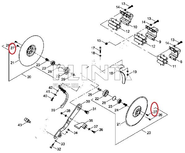 Disc bolt HORSCH 00360363 (M8x16 10,9 DIN933) Disc bolt HORSCH 00360363 (M8x16 10,9 DIN933)