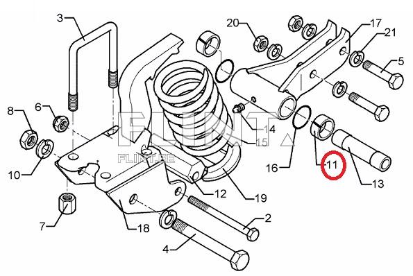 Bush EG30 38x25 (3173422) LEMKEN RUBIN