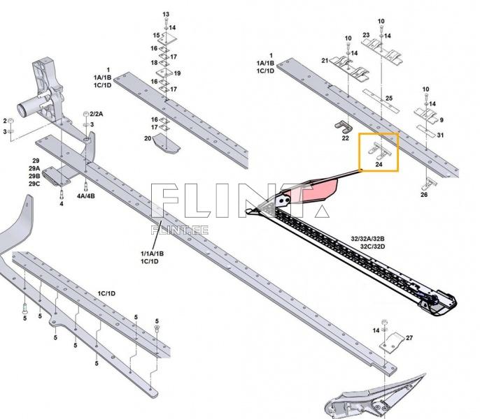 Blade guide Enorossi BFS 270 (18032444)
