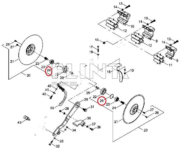 O-ring HORSCH 00260204 (46x2mm)